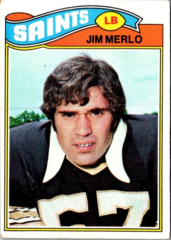 1977 Topps Jim Merlo #158 NR-MT