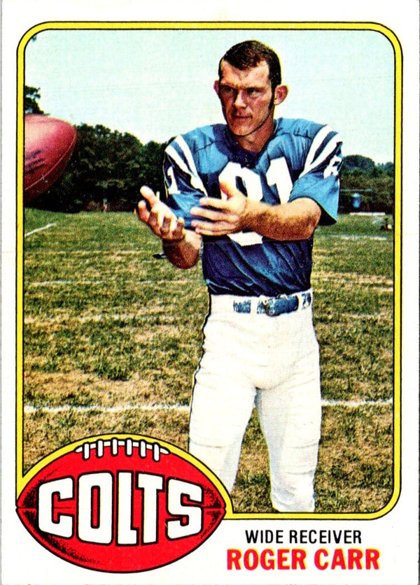 1976 Topps Roger Carr #193 Rookie