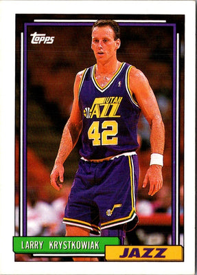 1992 Topps Larry Krystkowiak #247