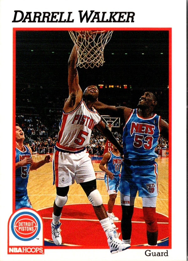 1991 Hoops Darrell Walker #363