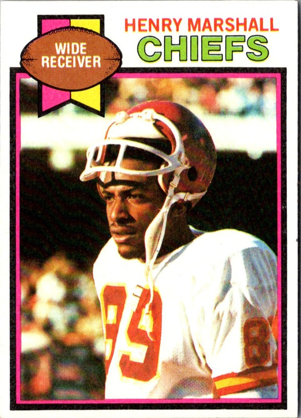 1979 Topps Henry Marshall #42 Rookie