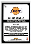 2015 Panini Complete Julius Randle