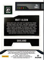 2021 Donruss Optic T-Minus 3...2...1 Matt Olson #TM11