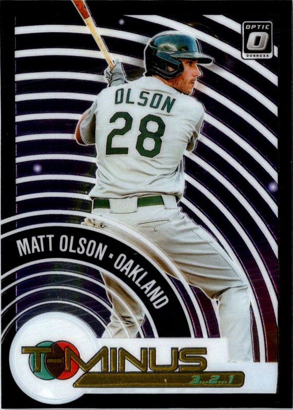 2021 Donruss Optic T-Minus 3...2...1 Matt Olson #TM11