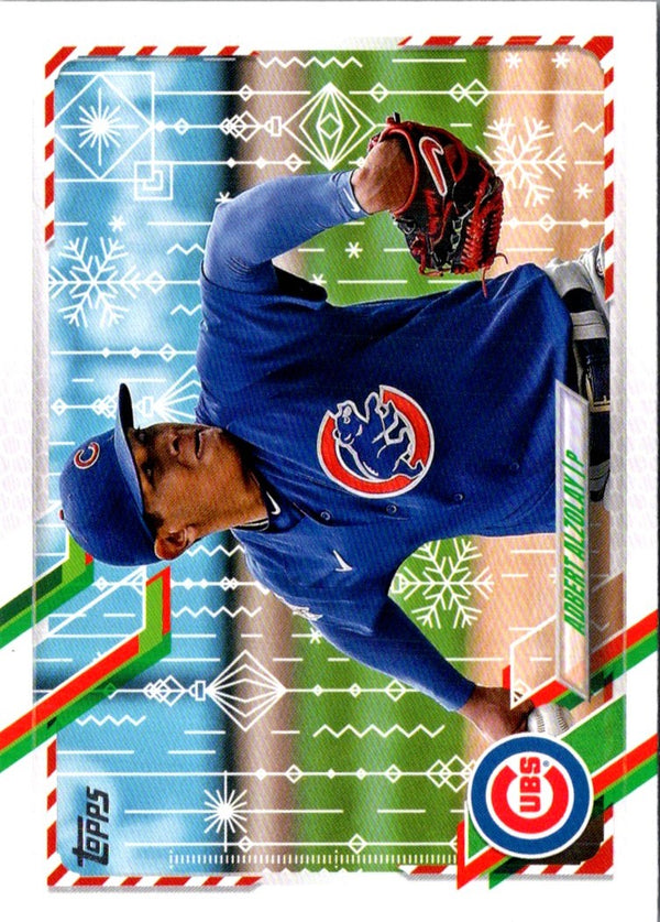 2021 Topps Holiday Adbert Alzolay #HW151