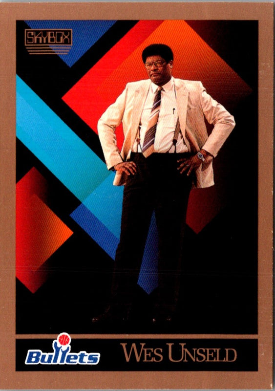 1990 SkyBox Wes Unseld #327
