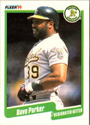 1990 Fleer Canadian Dave Parker