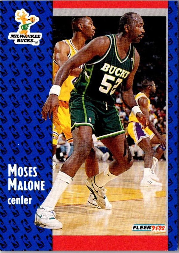 1991 Fleer Moses Malone #315