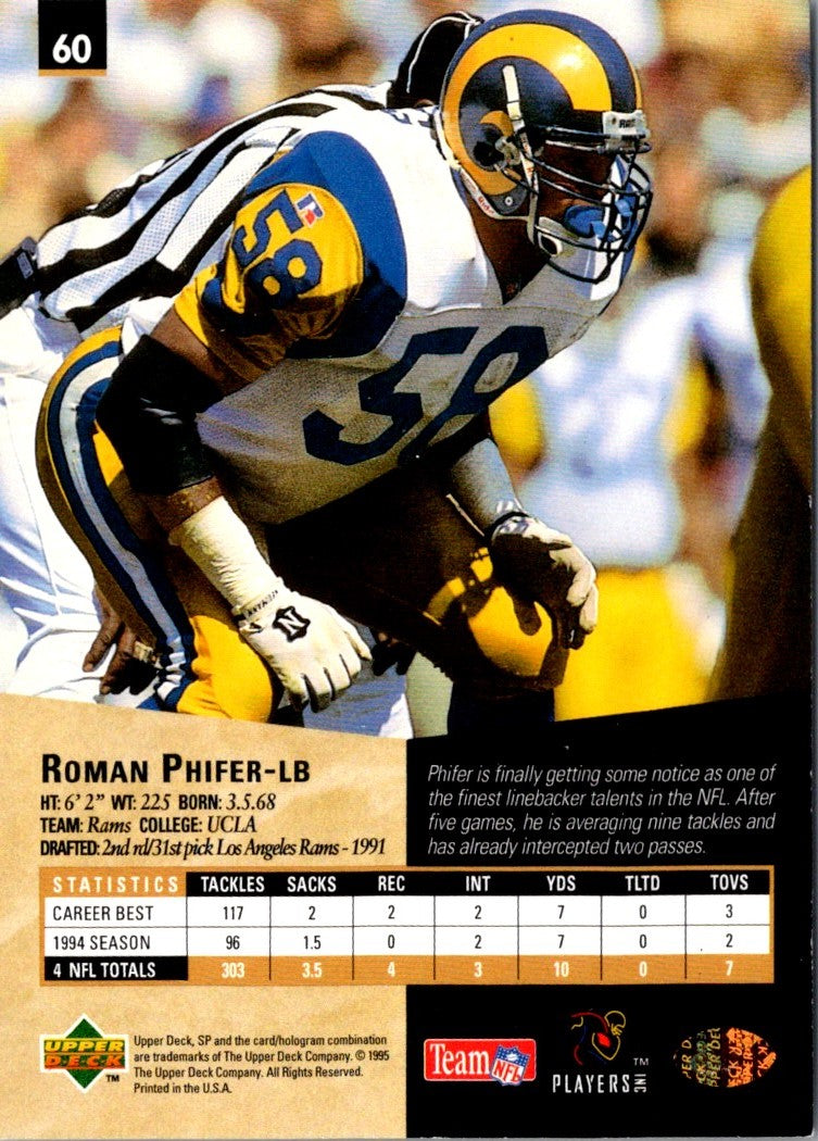 1995 SP Roman Phifer