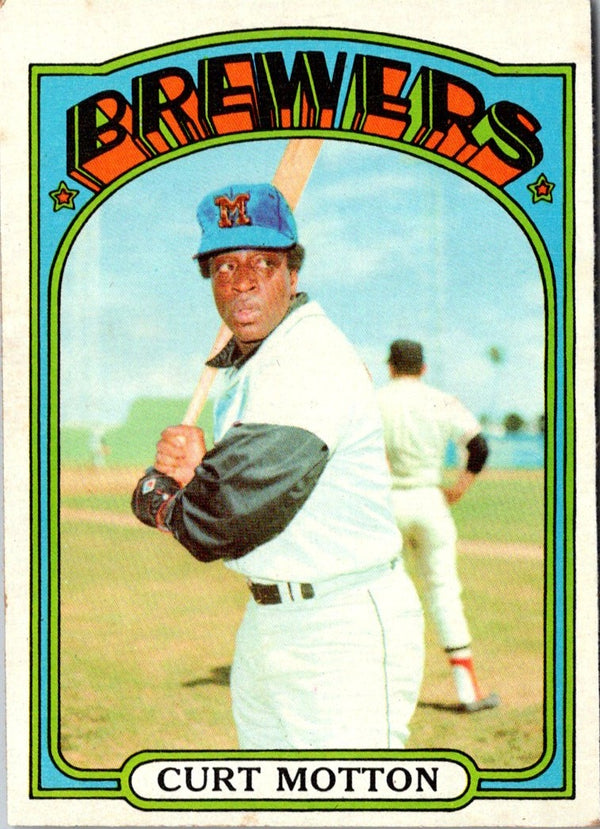 1972 Topps Curt Motton #393