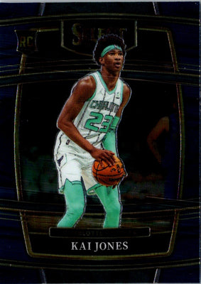 2021 Panini Select Blue Kai Jones #98