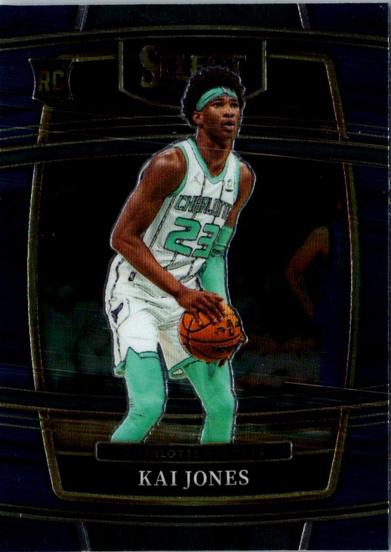 2021 Panini Select Blue Kai Jones #98