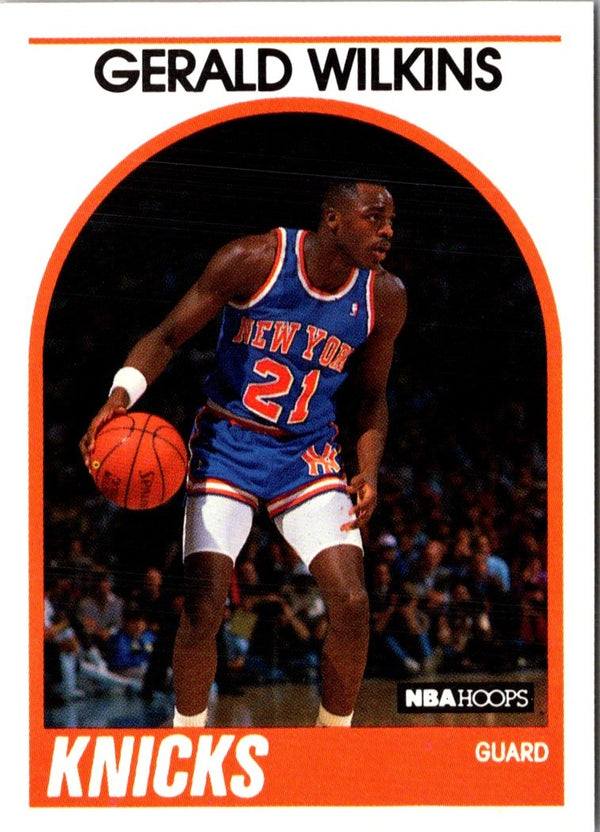 1989 Hoops Gerald Wilkins #63