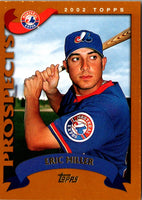 2002 Topps Traded & Rookies Eric Miller #T150 Rookie