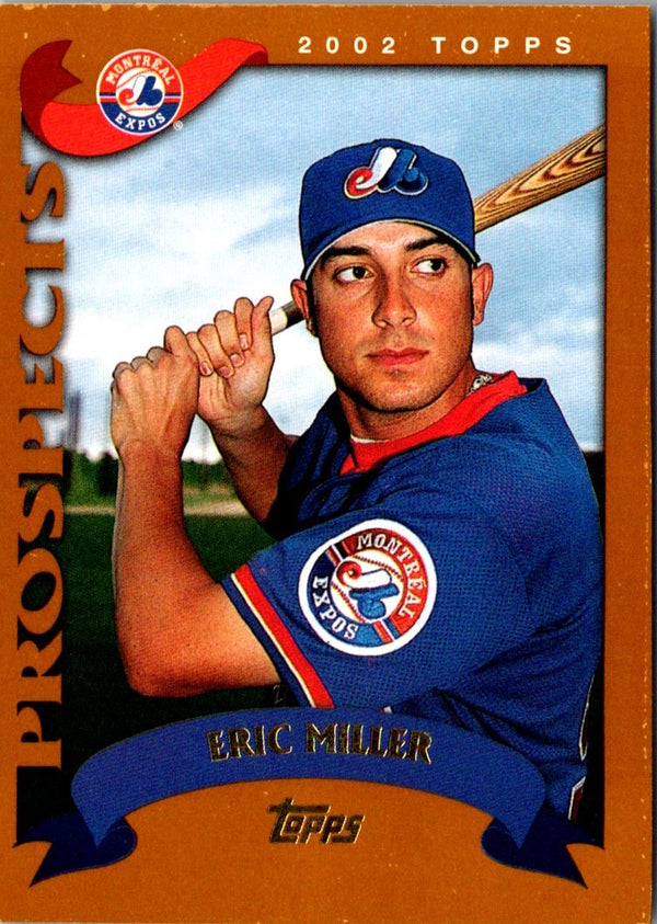 2002 Topps Traded & Rookies Eric Miller #T150 Rookie