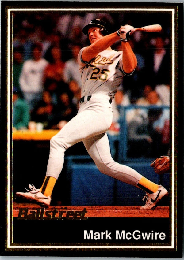1991 Ballstreet Mark McGwire #27