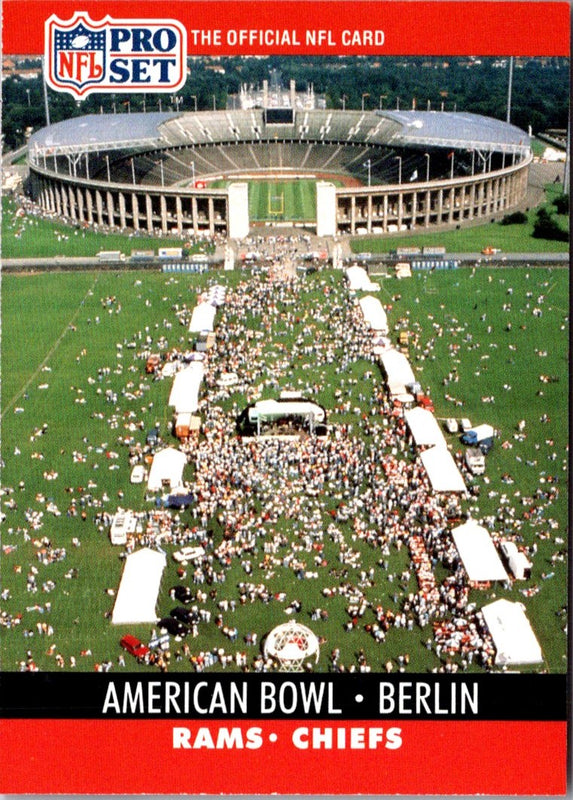 1990 Pro Set American Bowl: Berlin #782