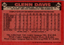1986 Topps Glenn Davis