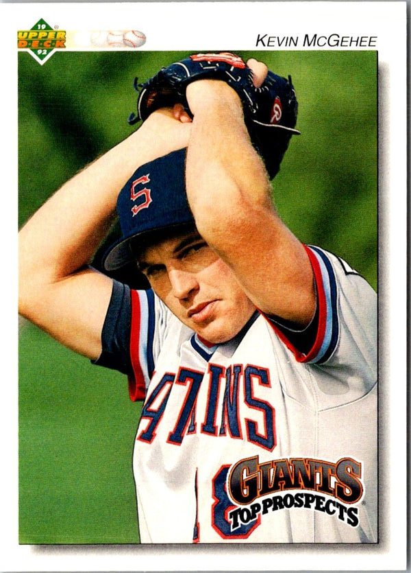 1992 Upper Deck Minors Kevin McGehee #227