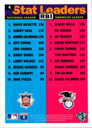 1995 Upper Deck Denny's Holograms Albert Belle