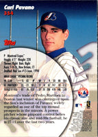 1998 Stadium Club Carl Pavano #354