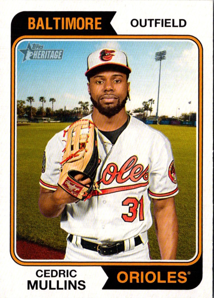 2023 Topps Heritage Cedric Mullins