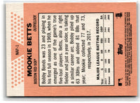 2018 Topps Heritage New Age Performers Mookie Betts #NAP-1
