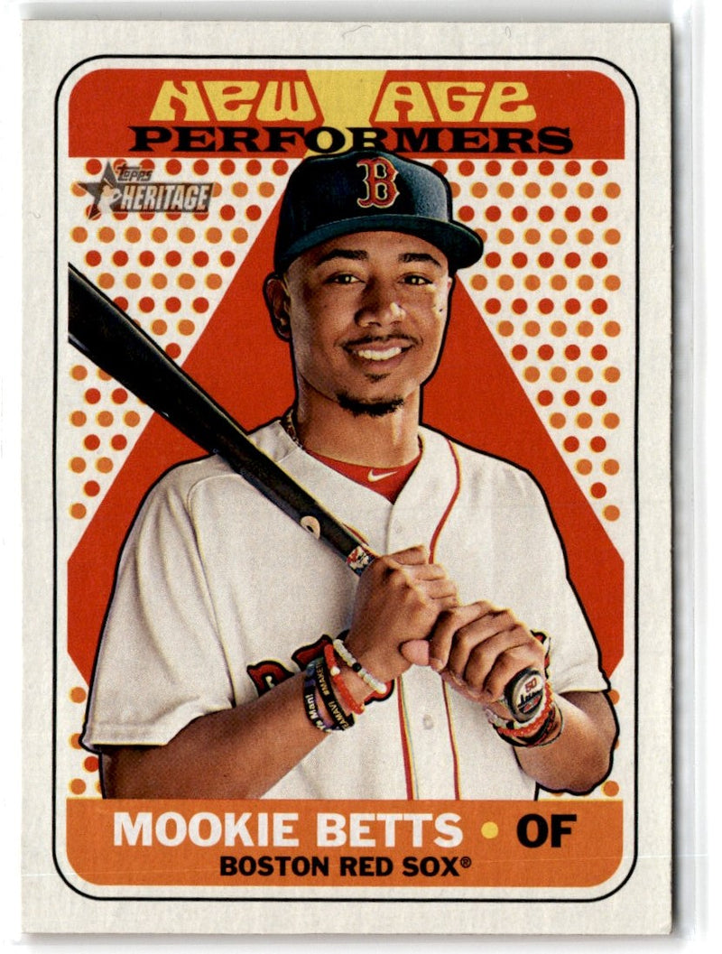 2018 Topps Heritage New Age Performers Mookie Betts