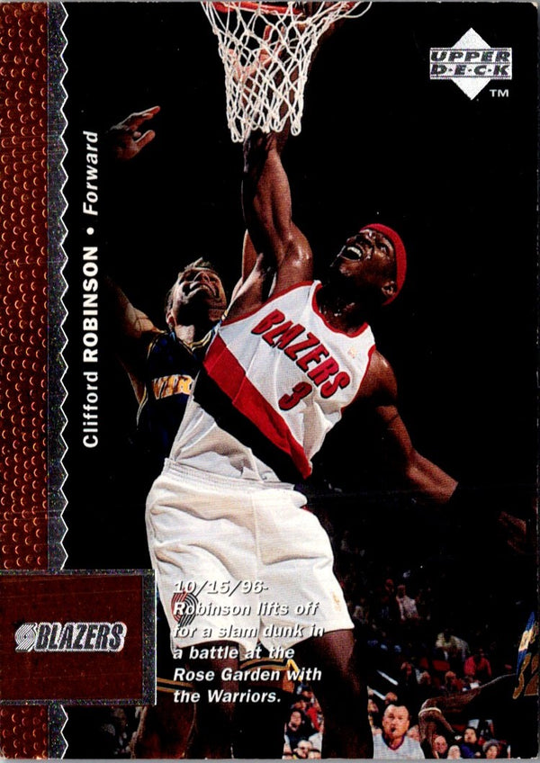 1996 Upper Deck Clifford Robinson #286