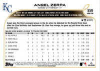 2022 Topps Royals Angel Zerpa #559