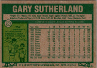 1977 Topps Gary Sutherland #307