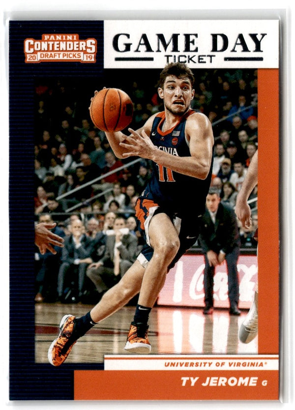 2019 Panini Contenders Draft Picks Game Day Ticket Ty Jerome #26