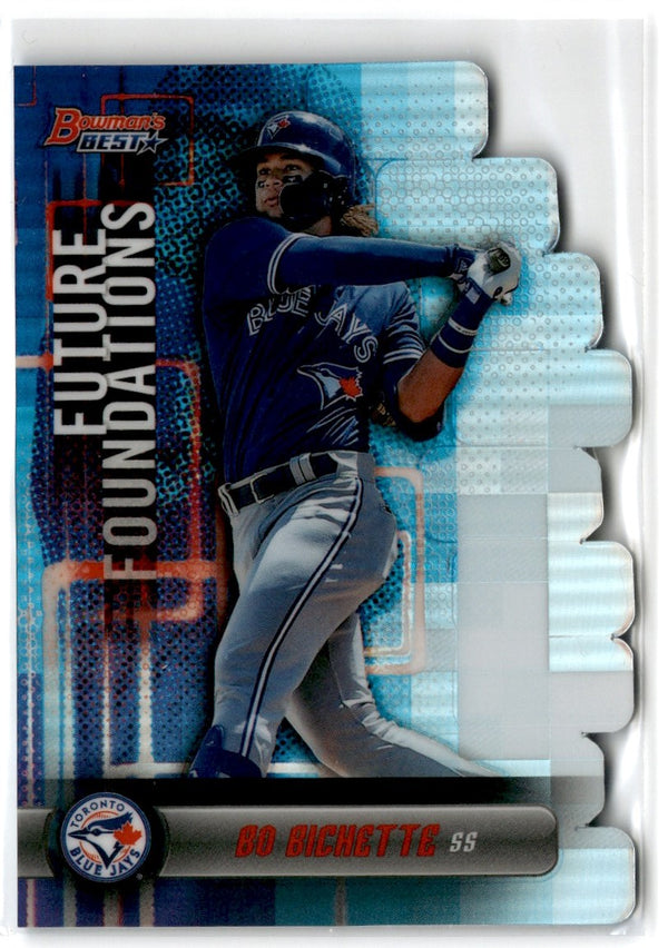 2019 Bowman's Best Future Foundations Die Cuts Bo Bichette #FF-BB