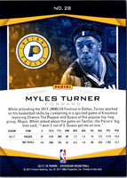 2017 Panini Ascension Myles Turner #28