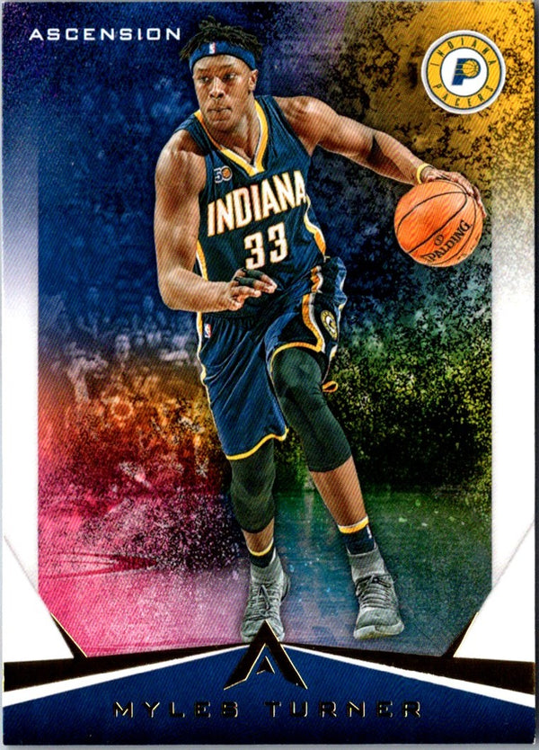 2017 Panini Ascension Myles Turner #28