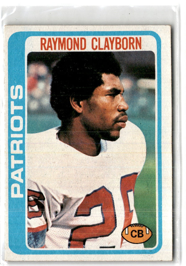 1978 Topps Raymond Clayborn #158 Rookie