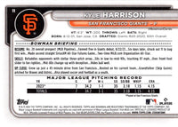 2024 Bowman Kyle Harrison #11