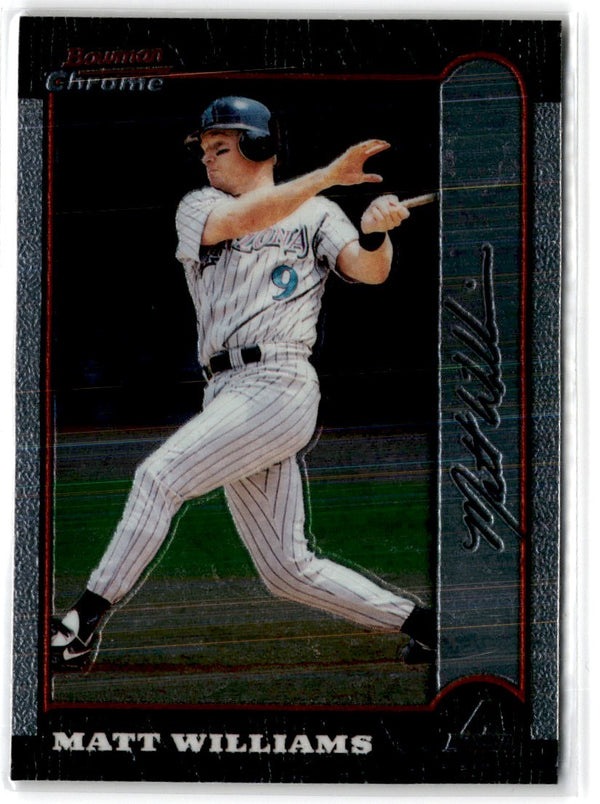 1999 Bowman Chrome Matt Williams #54