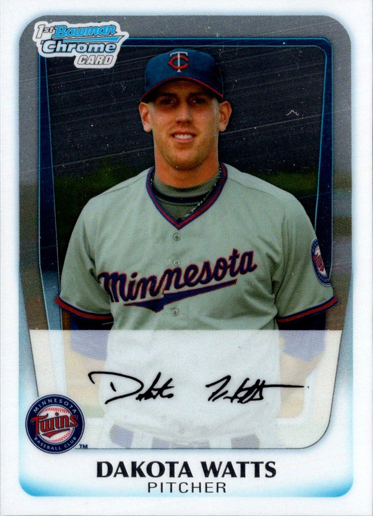 2011 Bowman Chrome Prospects Dakota Watts