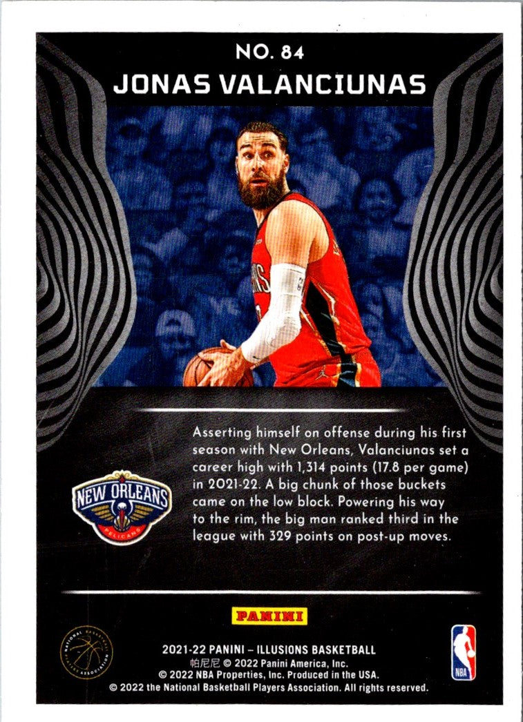 2021 Panini Illusions Jonas Valanciunas