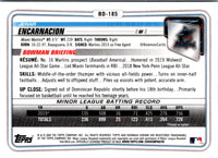 2020 Bowman Draft Chrome Jerar Encarnacion #BD-185
