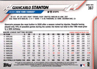2020 Topps Giancarlo Stanton #367