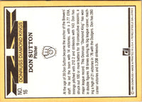 1985 Donruss Don Sutton #16