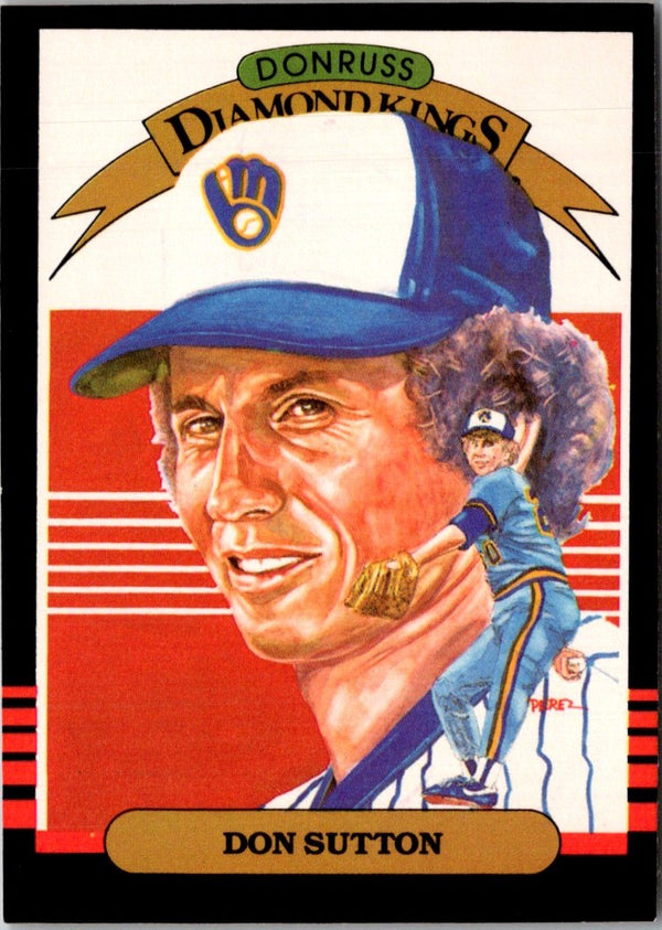 1985 Donruss Don Sutton #16