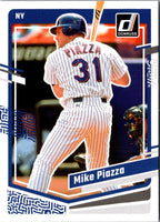 2023 Donruss Holo Blue Mike Piazza #163