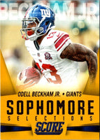 2015 Score Sophomore Selections Gold Odell Beckham Jr. #14