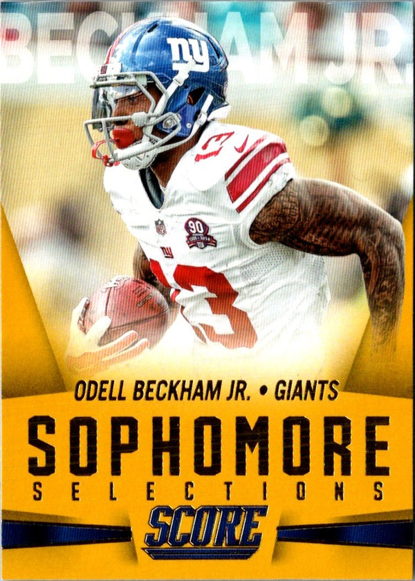 2015 Score Sophomore Selections Gold Odell Beckham Jr. #14