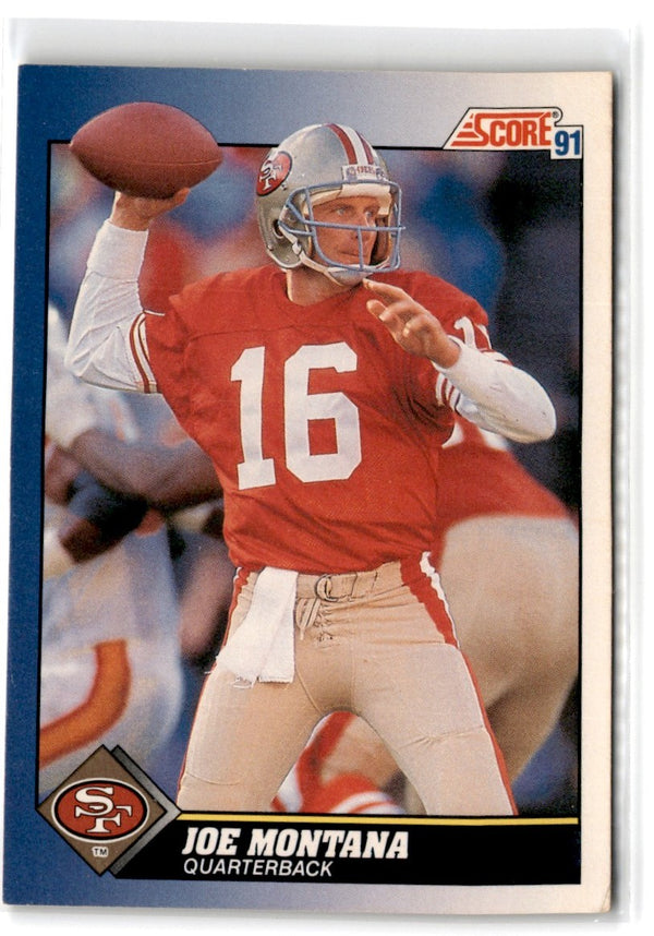 1991 Score Prototypes Joe Montana #1