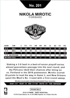 2018 Hoops Nikola Mirotic #201
