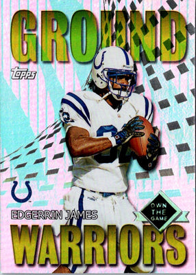 2001 Topps Own Game Edgerrin James #GW1